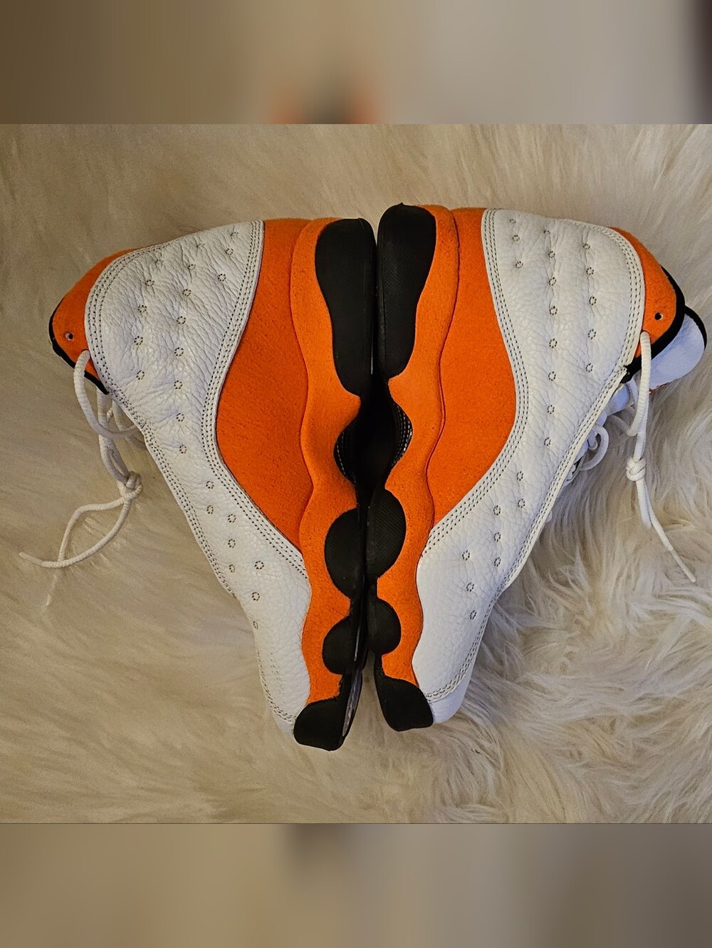 Orange Air Jordan 13 Retro 'Starfish'  Size 6Y 6 Youth